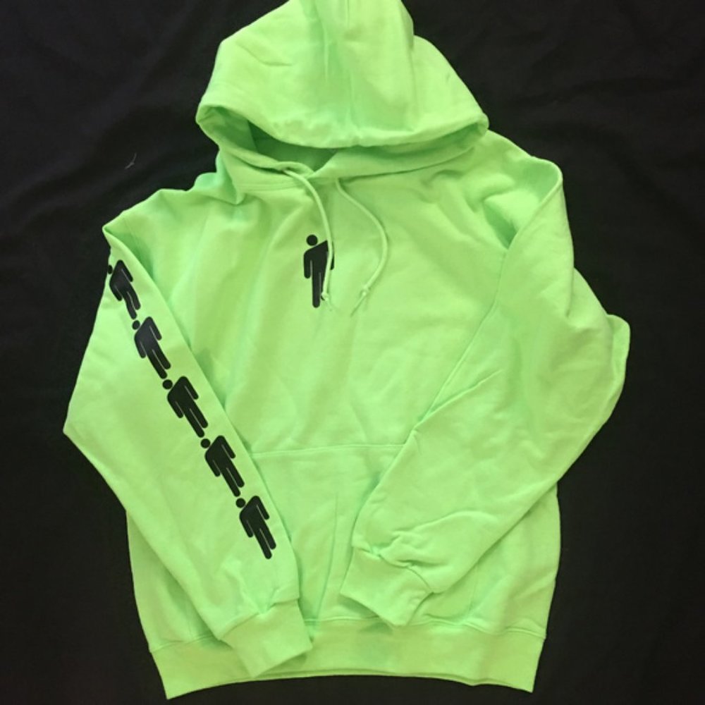 Billie Eilish Hoodie - Green Billie Eilish Merch